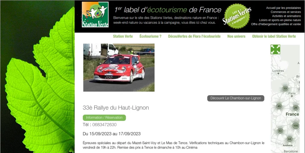 le Chambon-sur-Lignon, station verte 2023, préfère les rallyes automobiles aux piétons 